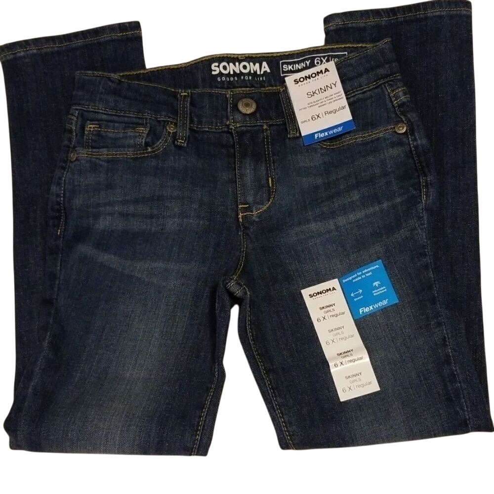 Sonoma Girl's‎ Skinny Blue Jeans